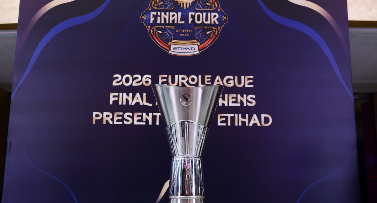 Το τρόπαιο της EuroLeague/Πηγή: Eurokinissi
