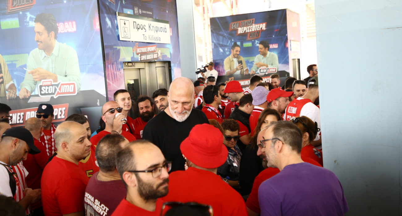 Ο Αργ΄ύρης Καμπούρης στο ΣΕΦ, Πηγή: Intime