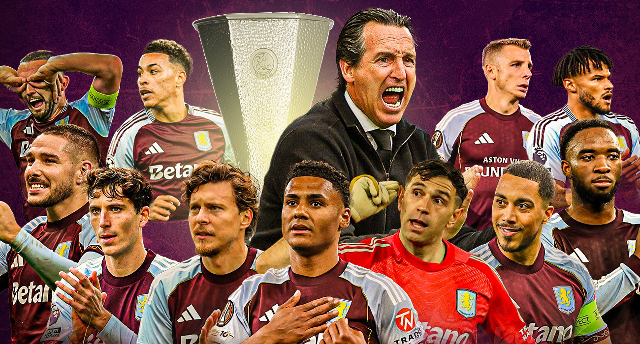Η Άστον Βίλα στο θρόνο του Europa League / Design: Manos Perdikakis