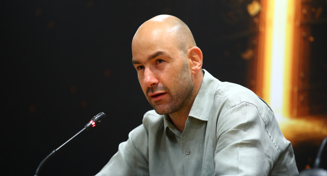 Ο Βασίλης Σπανούλης στην παρουσίαση του / πηγή: eurokinissi