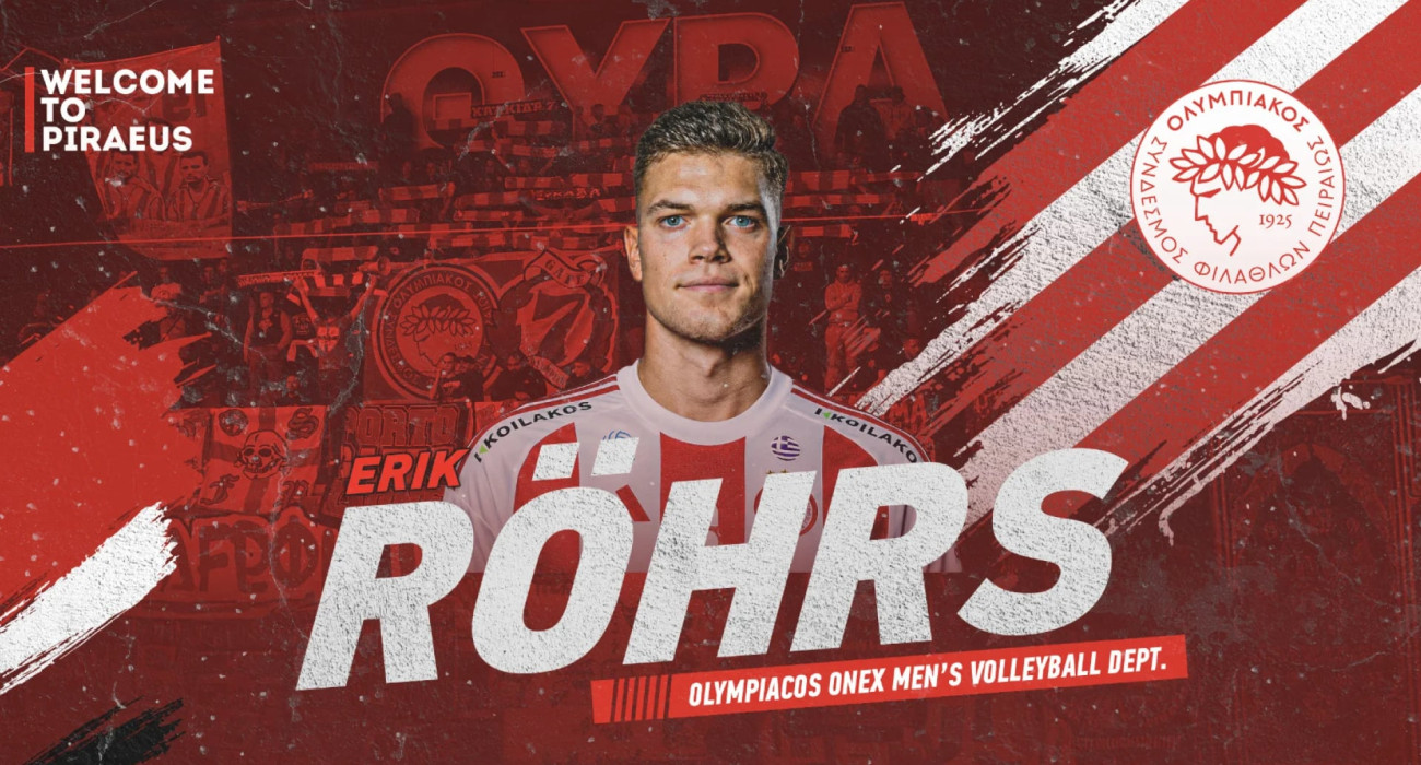 Η ανακοίνωση του Έρικ Ρερς / Πηγή: Olympiacossfp.gr
