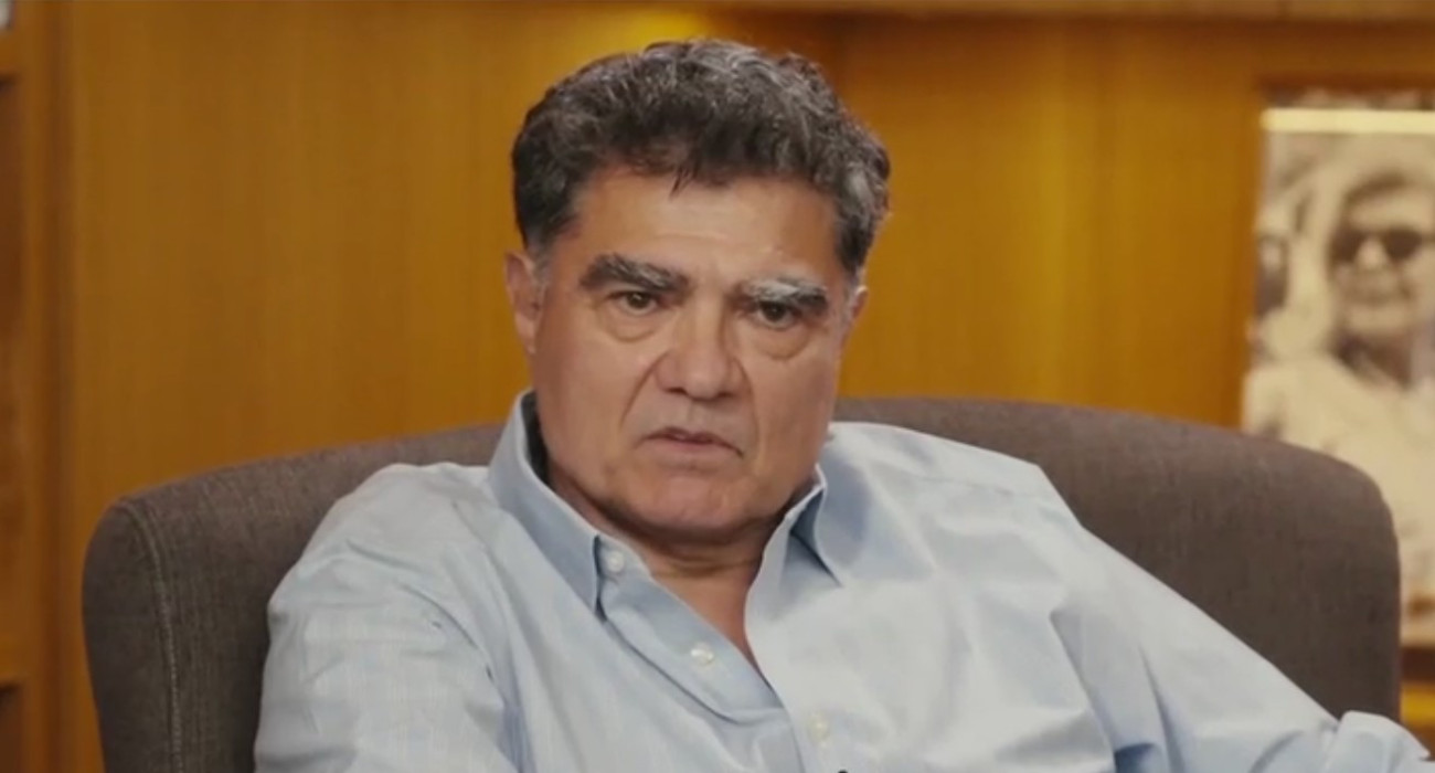 Ο Γιάννης Βαρδινογιάννης / Screenshot