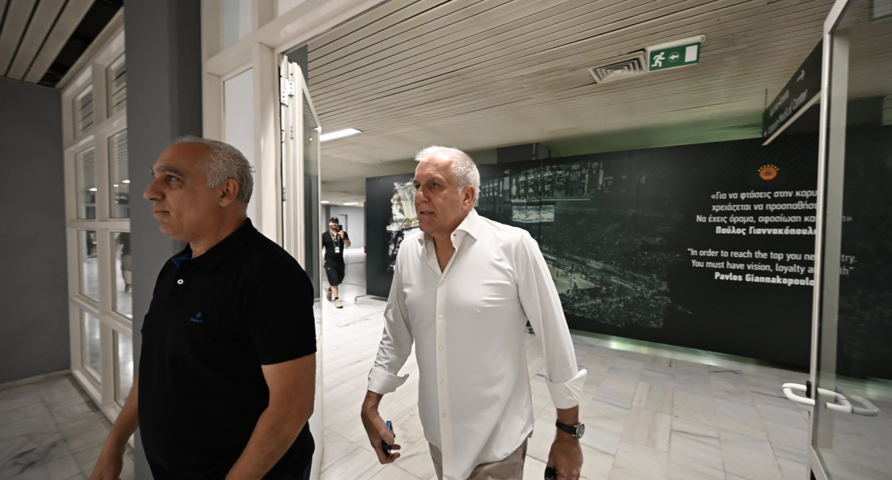 Ο Ζέλικο Ομπράντοβιτς ξανά στο ΟΑΚΑ, Πηγή: Vaggelis Stolis