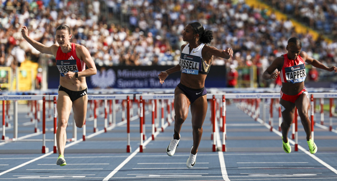 H Μασάι Ράσελ στα 100μ εμπόδια / Πηγή: Marta Gorczynska for Diamond League AG