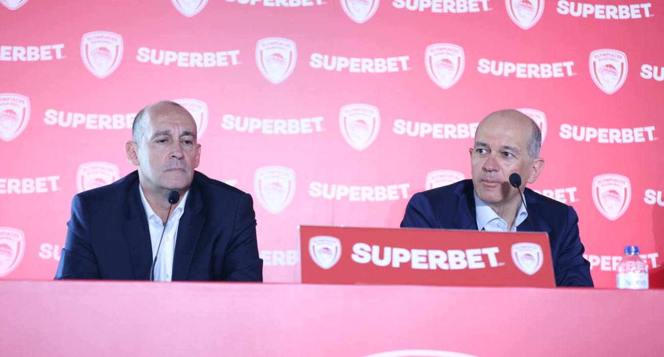 Η παρουσίαση της συμφωνίας Ολυμπιακού και Superbet/ Intime
