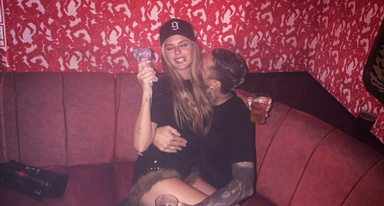 Ο Μάουρο Ικάρντι με τη Τσίνα Σουάρες / Πηγή: @mauroicardi