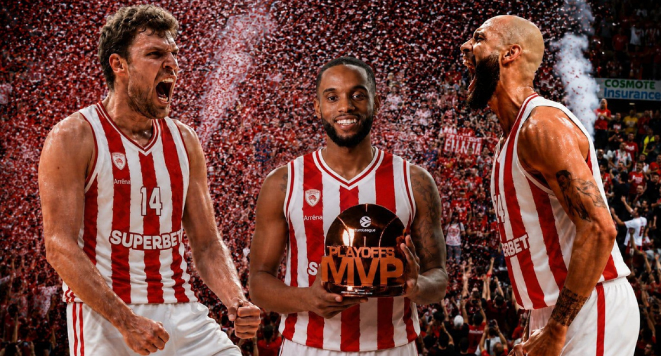 Οι τρεις τελευταίοι MVP της EuroLeague με τη φανέλα του Ολυμπιακου
