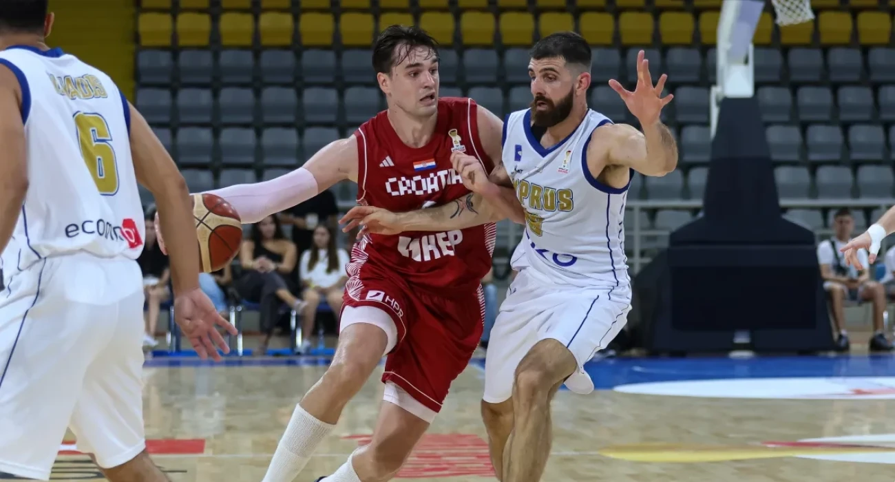 Ο Μάριο Χεζόνια απέναντι στην Κύπρο / Πηγή: FIBA