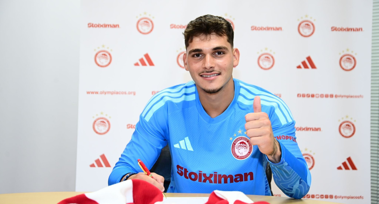Ο Αλέξανδρος Τσομπανίδης / Πηγή: olympiacosfc