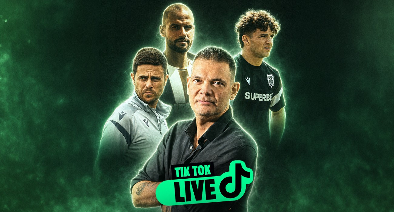 Live από το Tik Tok του Athletiko με τον Θοδωρή Χαστά - Τα πάντα για τον ΠΑΟΚ