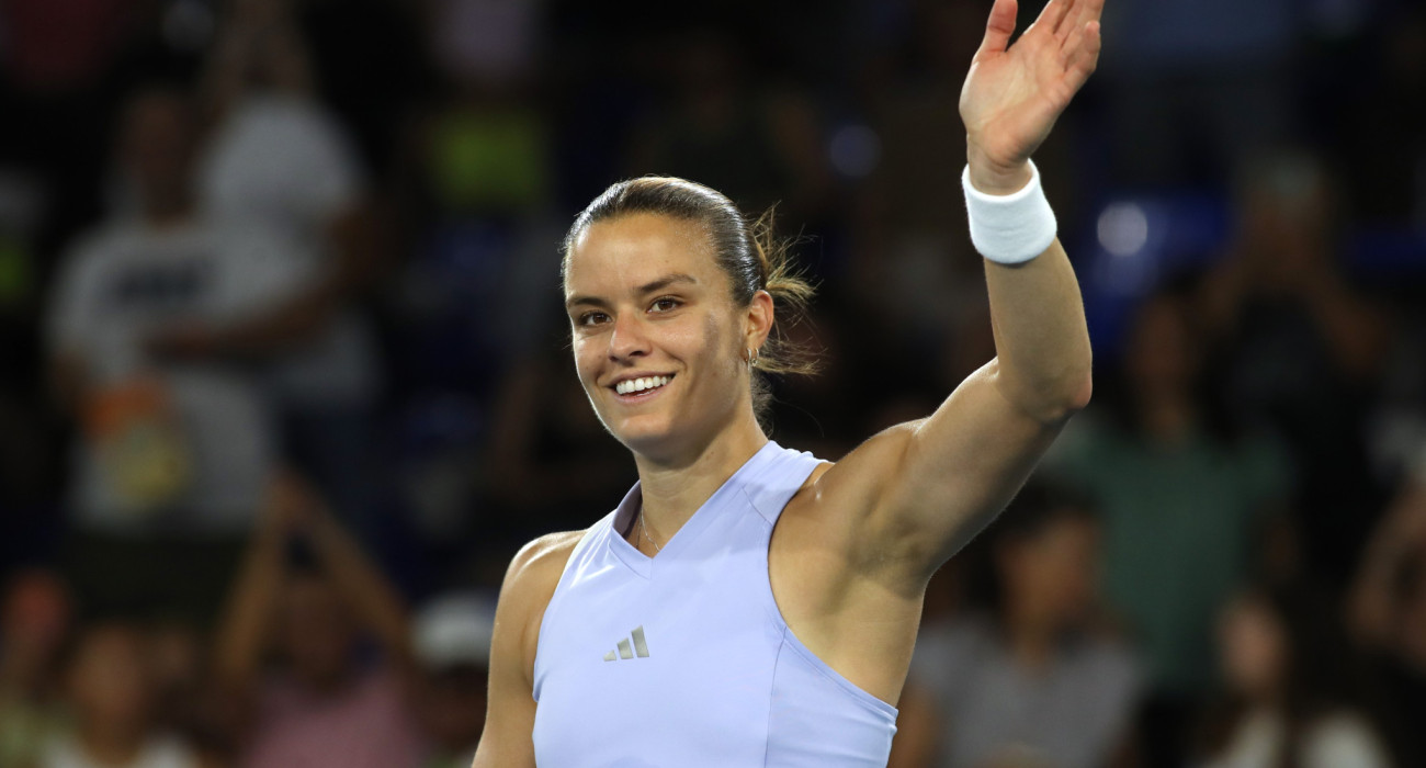 Η Μαρία Σάκκαρη στον προημιτελικό του Athens Open / Πηγή: Intime