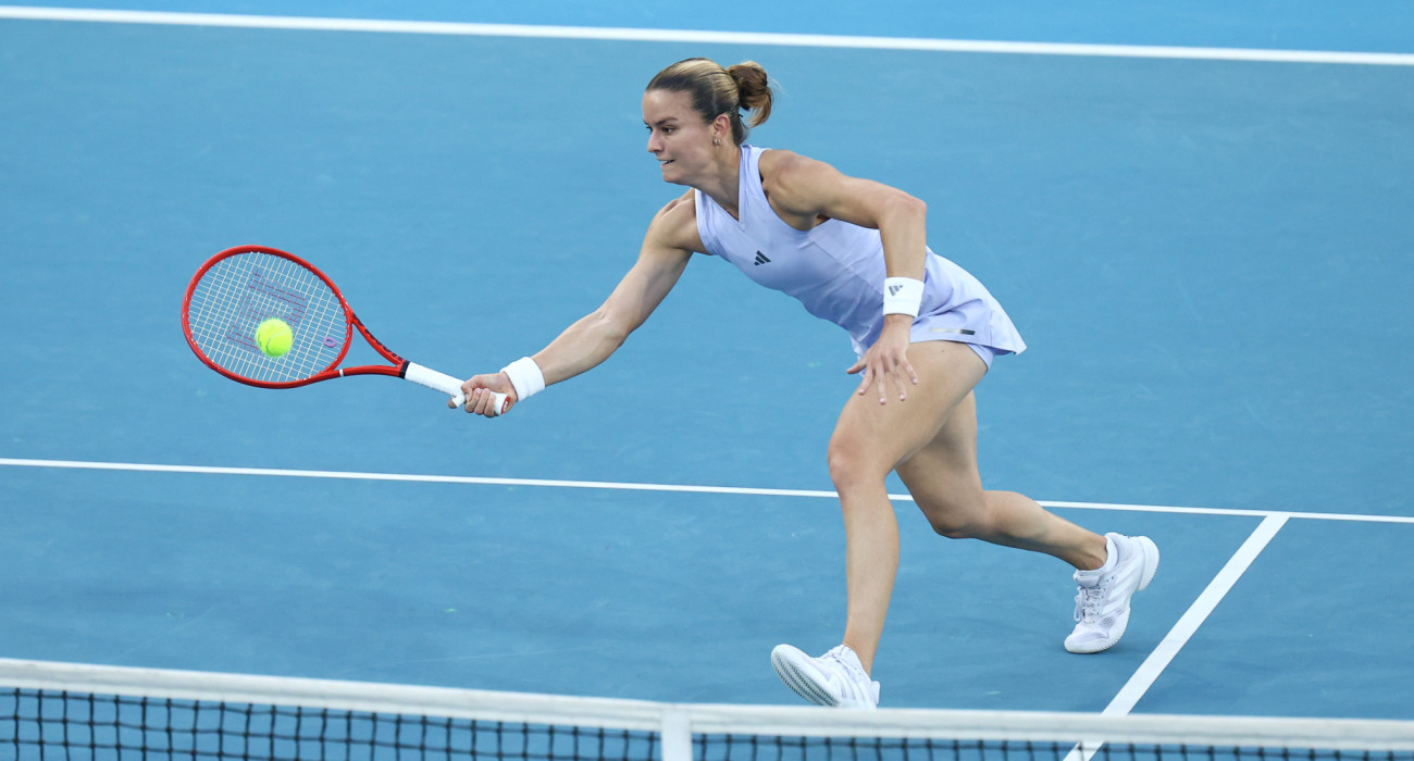 Η Μαρία Σάκκαρη στον ημιτελικό της στο Athens Open / Πηγή: Intime