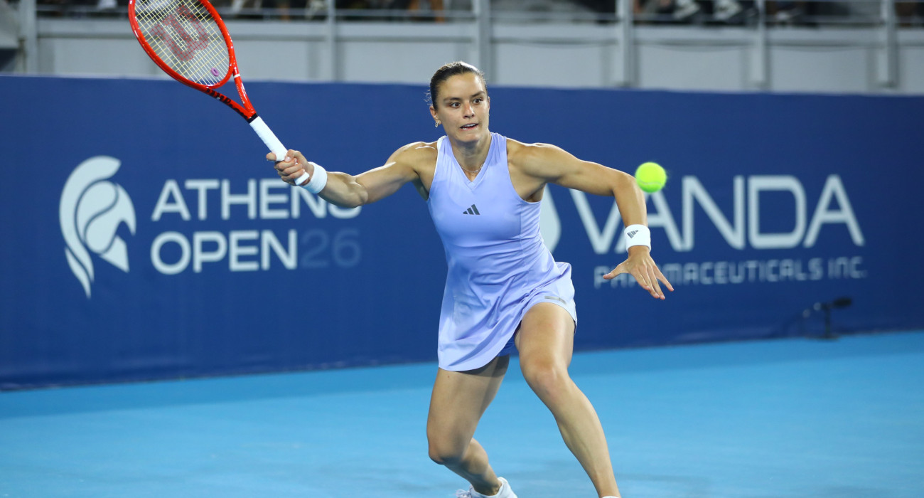 Η Μαρία Σάκκαρη στον τελικό του Athens Open / Πηγή: Intime