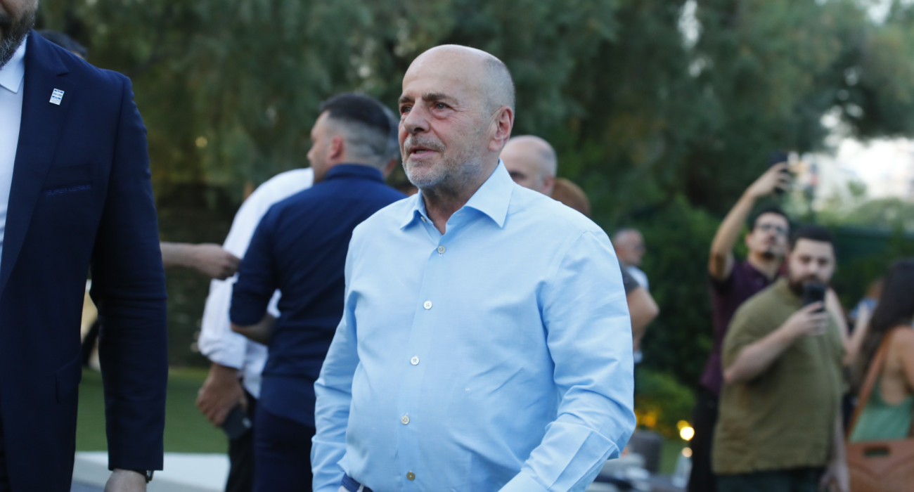 Ο Γιάννης Αλαφούζος στον Άλιμο / Eurokinissi