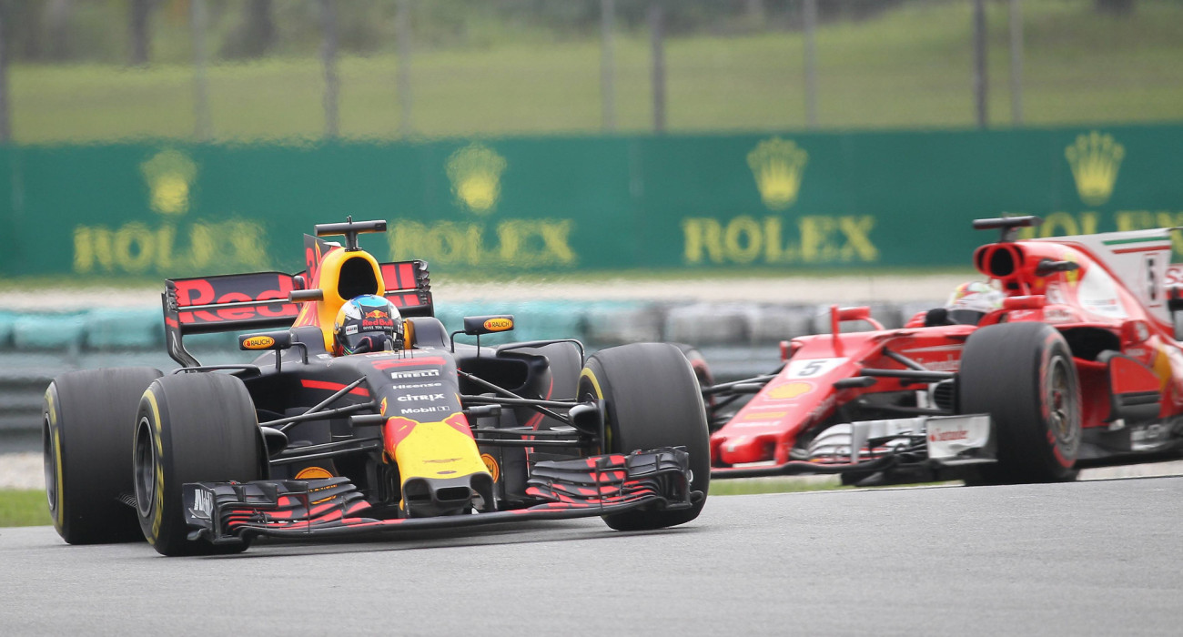 Μονοθέσια της Red Bull και της Ferrari στο Grand Prix της Μαλαισίας / Πηγή: Imago