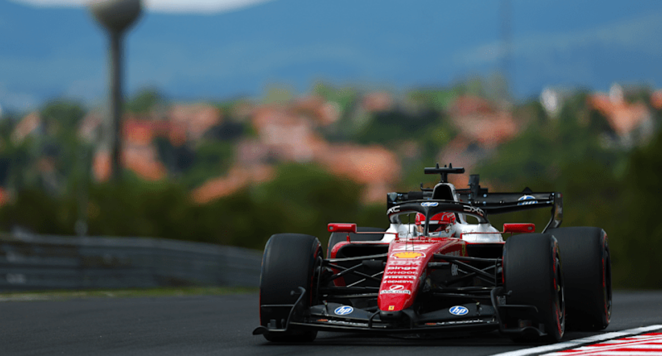 Ο Σαρλ Λεκλέρ στην Ουγγαρία/ @F1