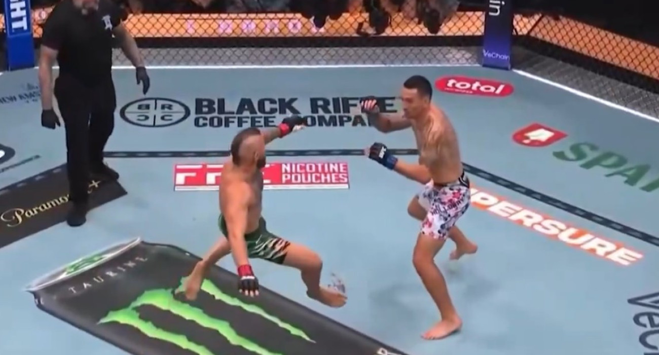 Conor McGregor - Max Holloway/screenshot