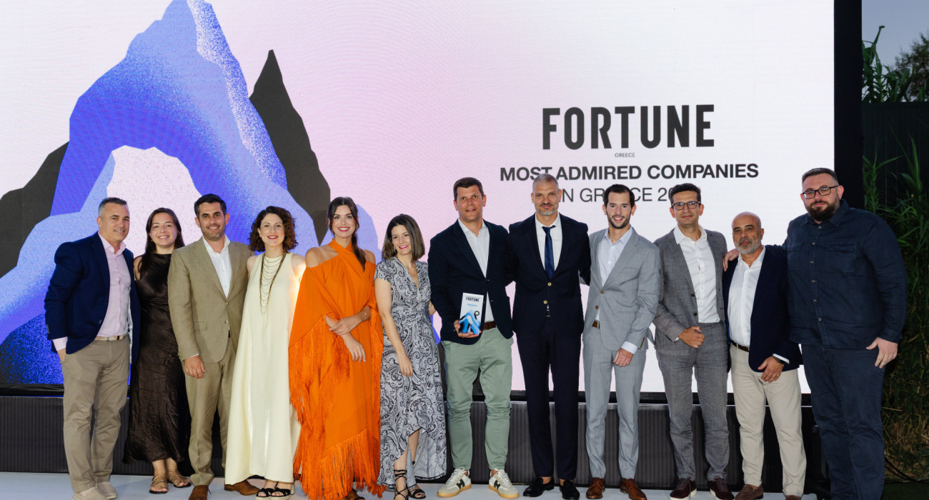 Η Stoiximan διακρίνεται στη λίστα Fortune “Most Admired Companies in Greece”