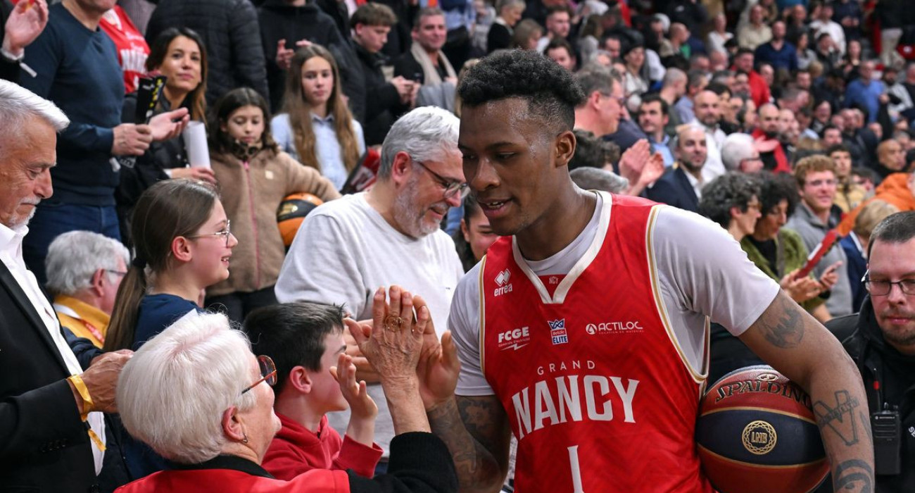 Ο Λάντερς ΝόλεΪ - Πηγή: @SLUC Nancy Basket