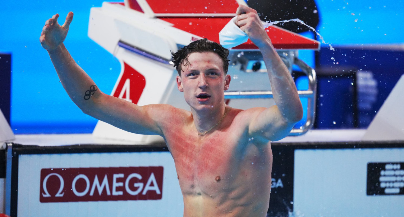 Ο Πιέτερ Κούτζε πανηγυρίζει / Πηγή: Aniko Kovacs/World Aquatics