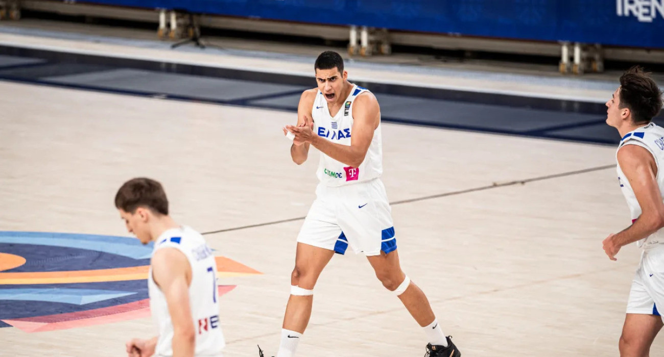 Οι παίκτες της Εθνικής Εφήβων / Πηγή: FIBA