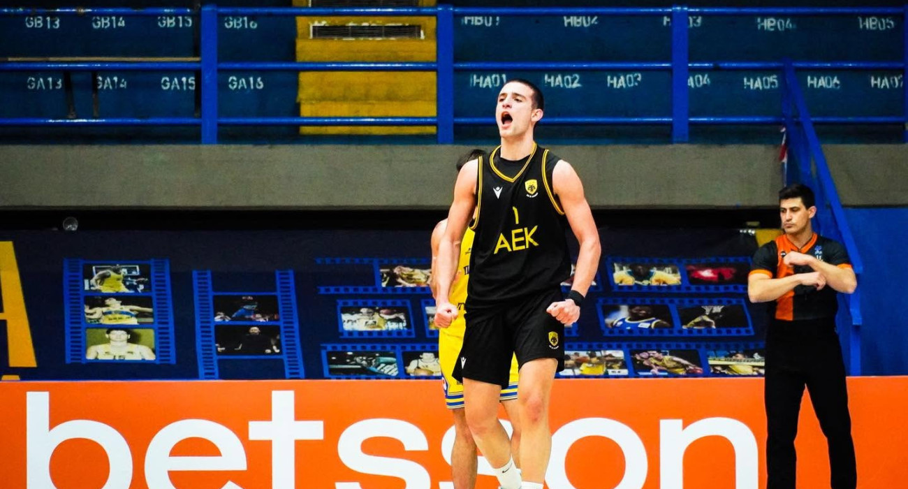 Ο Βασίλης Ιωάννου - Πηγή: AEK BC Academy
