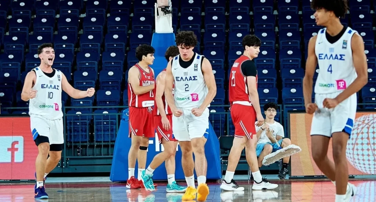 Μια θέση στους «8» του Eurobasket U16 θα διεκδικήσει η Εθνική Ελλάδος / Πηγή: basket.gr