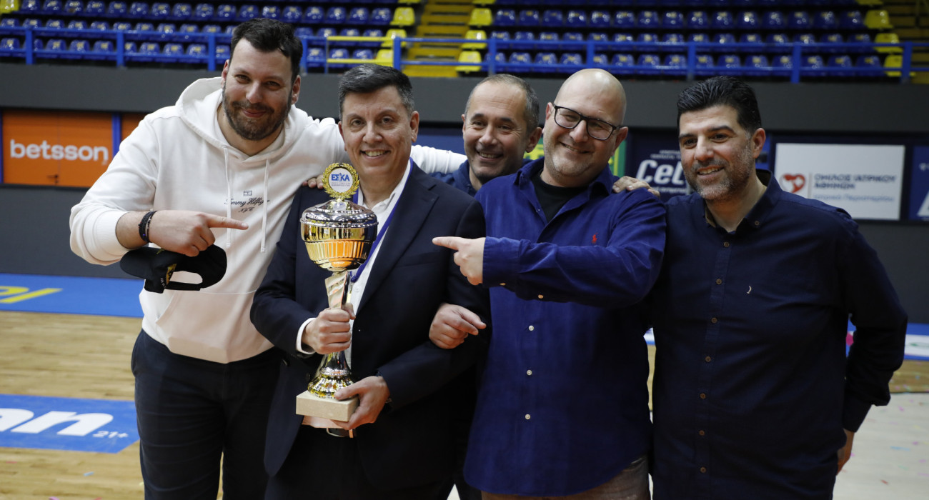 Οι συντελεστές της ΑΕΚ BC Academy - Πηγή: Intime