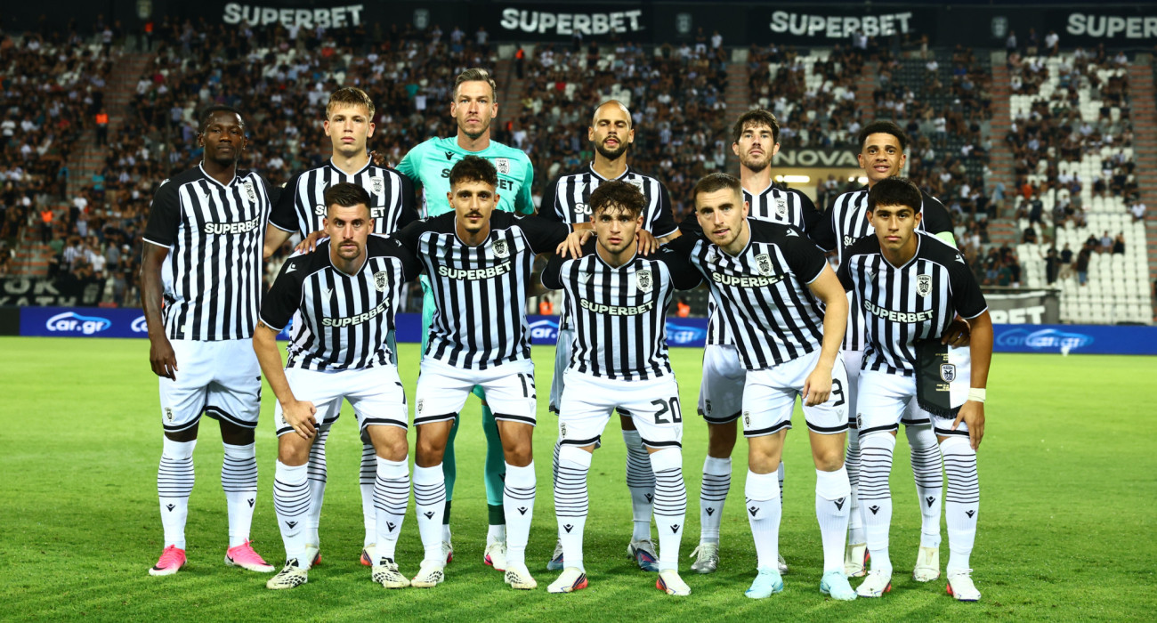 Ο ΠΑΟΚ μπαίνει στην League Phase του Superbet Κυπέλλου Ελλάδας με στόχο να φτάσει μέχρι τον τελικό/ Πηγή: Eurokinissi
