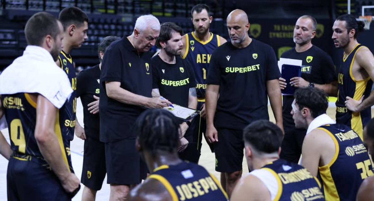 Η ομάδα της ΑΕΚ στην προετοιμασία της / Πηγή: AEKBC
