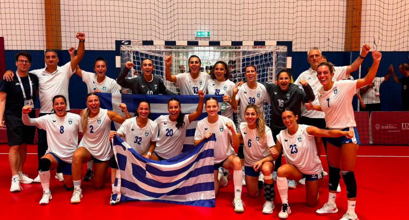 Η Εθνική ομάδα χάντμπολ Γυναικών / Πηγή: ΟΧΕ
