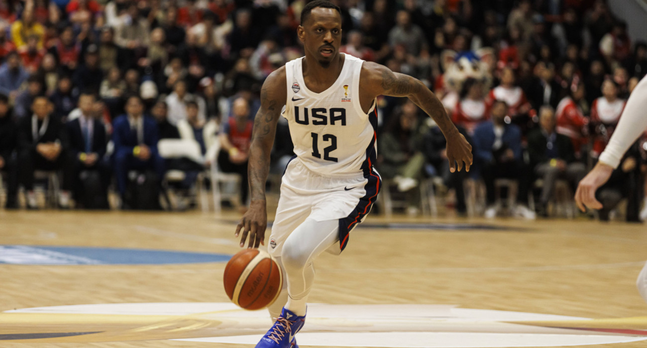 Ο Τζέιμς Νάναλι με τη φανέλα της Team USA / Πηγή: Imago