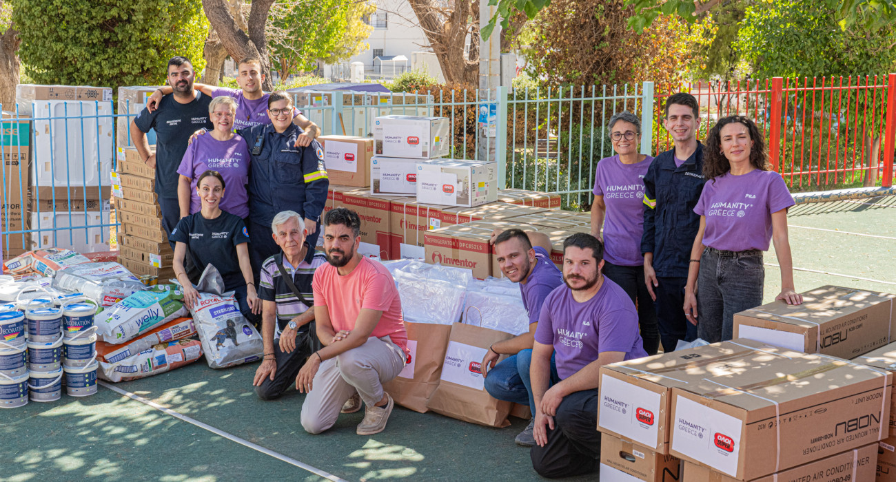 Humanity Greece και SUPERBET ενώνουν δυνάμεις για την αποκατάσταση 11 οικογενειών στο Πόρτο Γερμενό