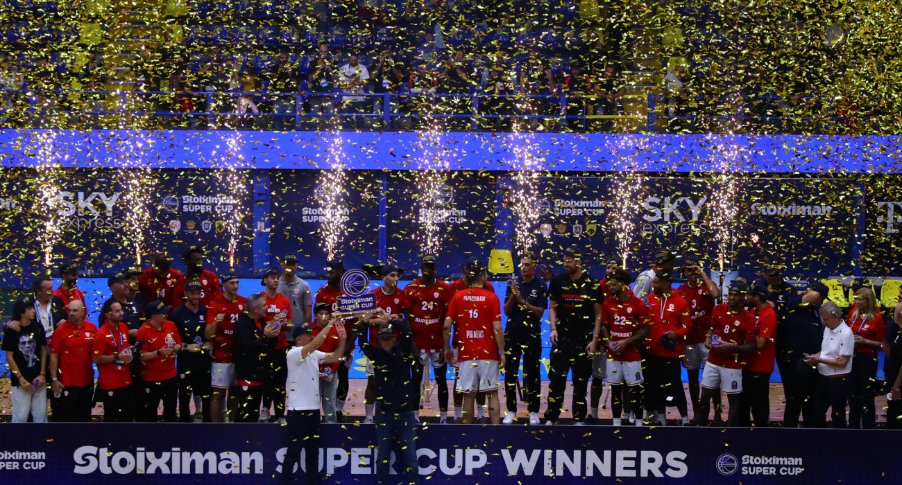 Ο Ολυμπιακός κατέκτησε το Stoixman Super Cup 2026 - Πηγή: Intime