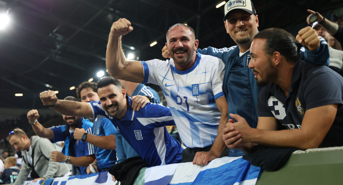 Οι φίλοι της Εθνικής Ελλάδας στην Γερμανία / Πηγή: InTime