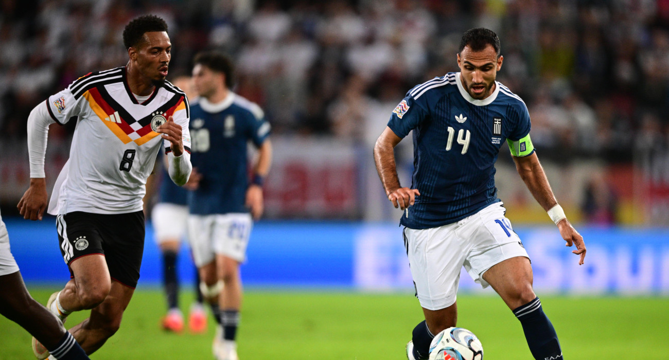 Στιγμιότυπο από το Γερμανία-Ελλάδα για το Nations League / Πηγή: Eurokinissi