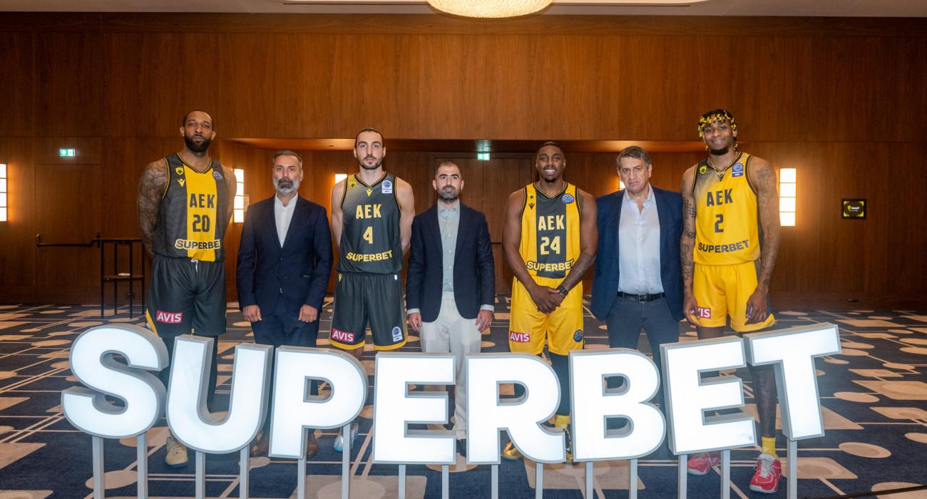 Superbet x ΑΕΚ BC: Μαζί στη νέα εποχή της «Βασίλισσας»