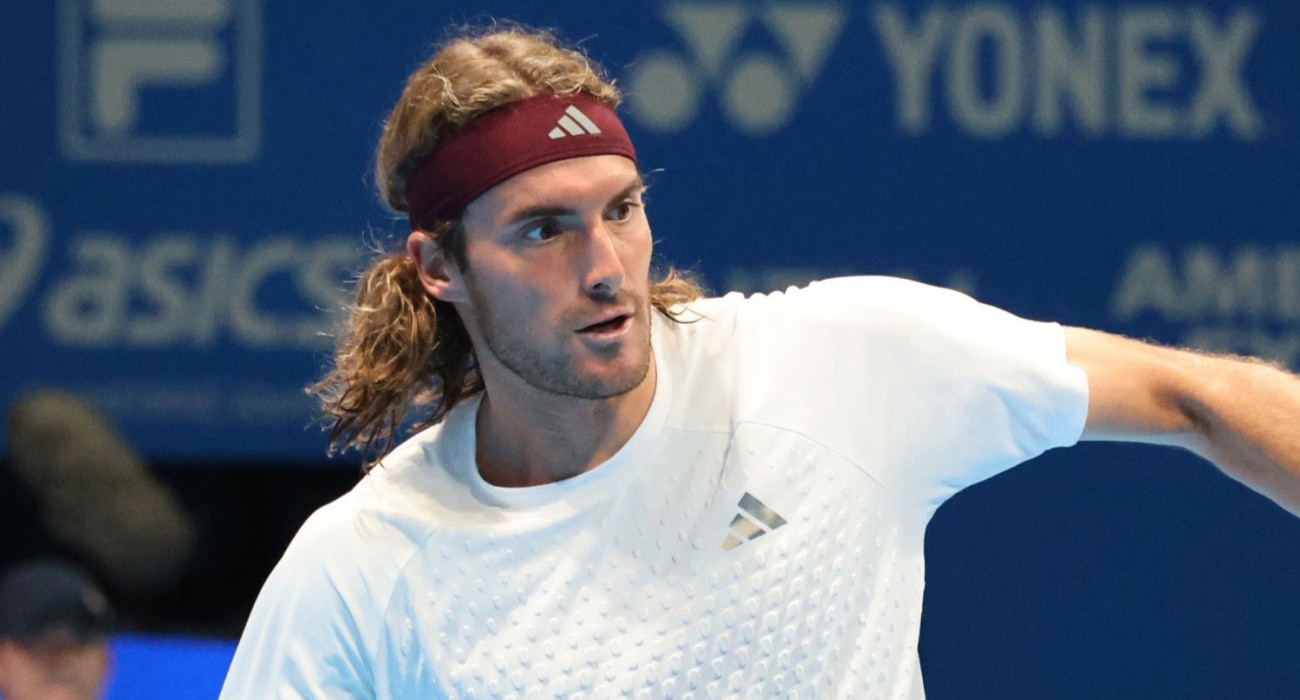 Ο Στέφανος Τσιτσιπάς / Πηγή: Japan Open