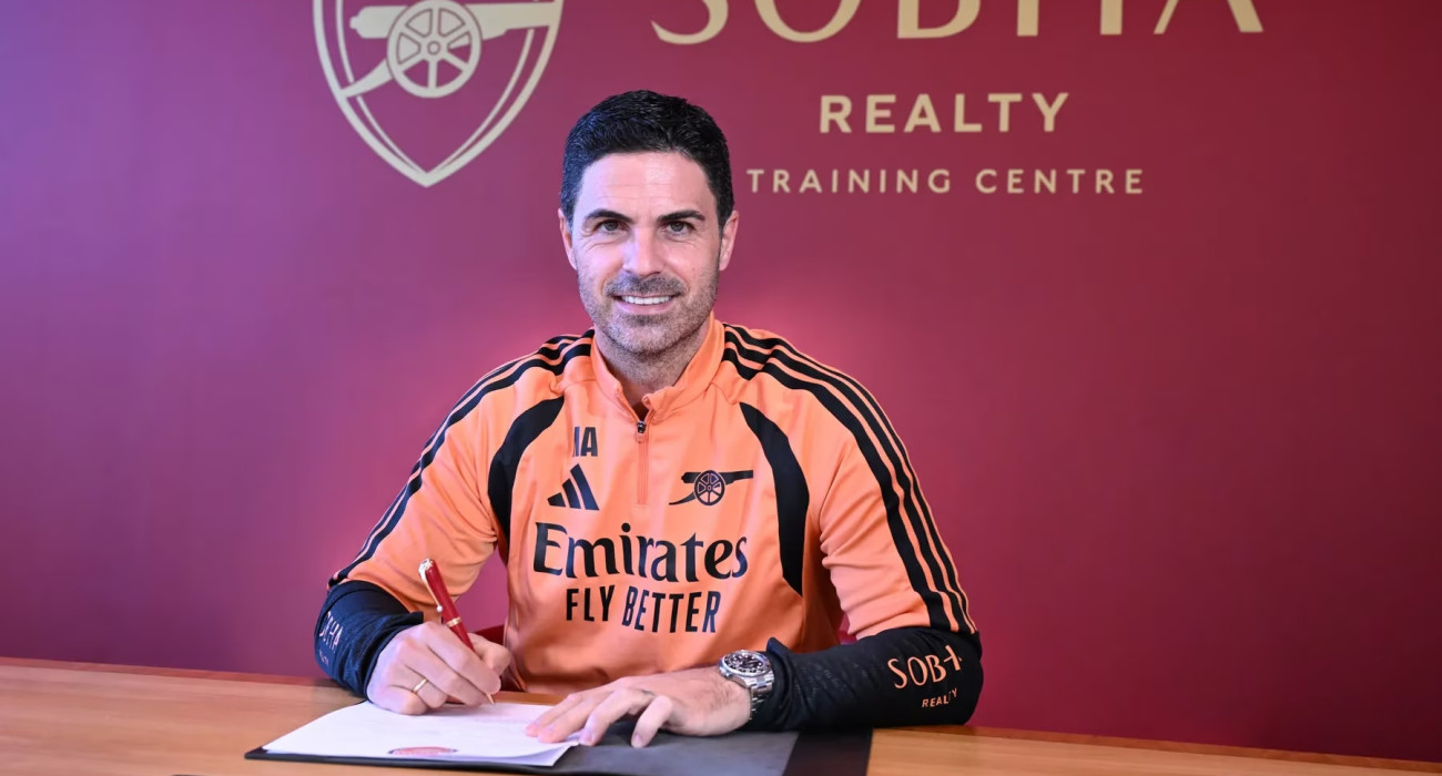 Ο Μικέλ Αρτέτα μέχρι το 2030 στην Άρσεναλ / Πηγή: arsenal.com