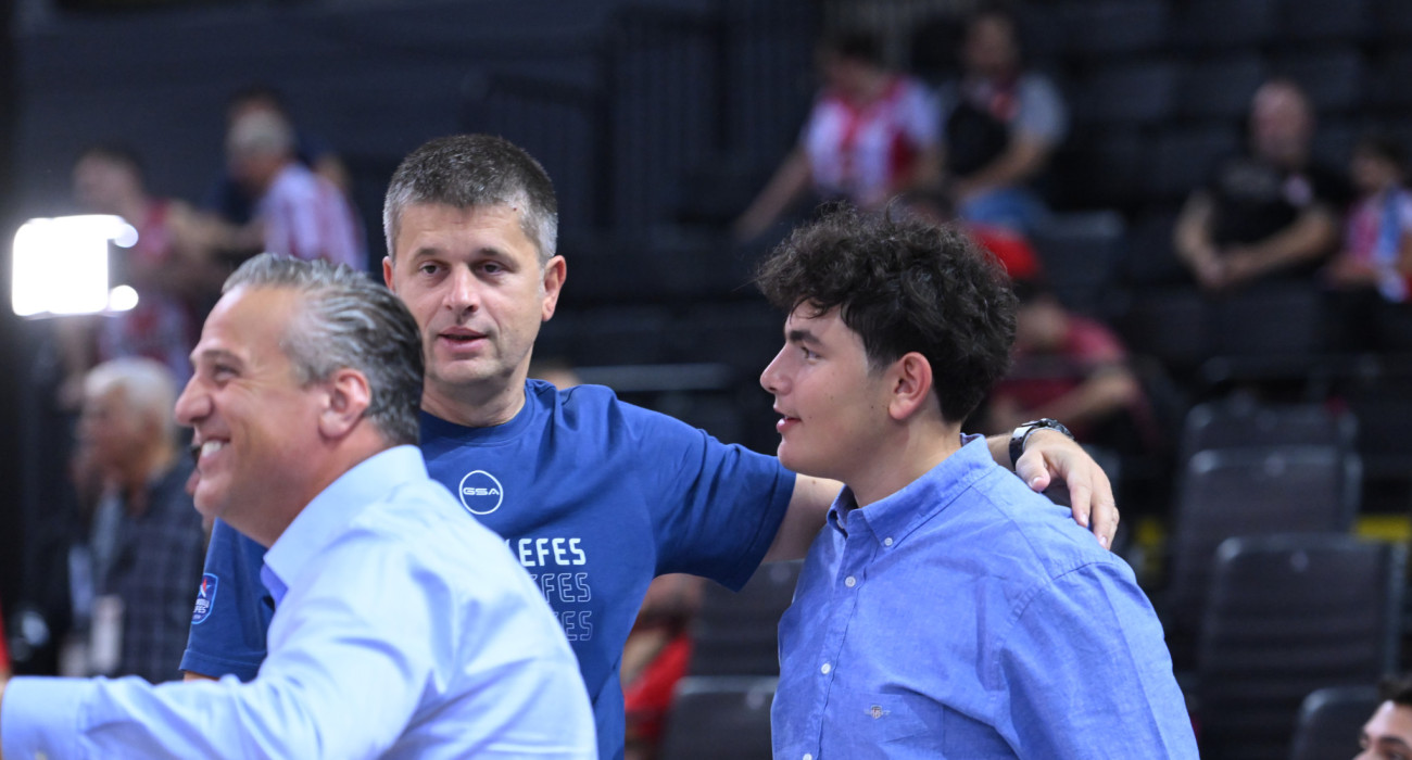 Σαρπ Αταμάν και Τσενκ Γιλντιρίμ στη Sunel Arena, Πηγή: Intime