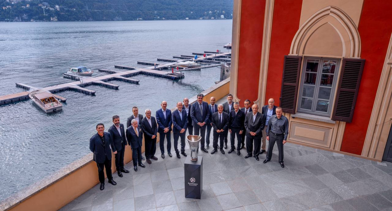 Οι μέτοχοι της Euroleague, ο Τσους Μπουένο και Ντέγιαν Μποτιρόγκα / πηγή: Euroleague