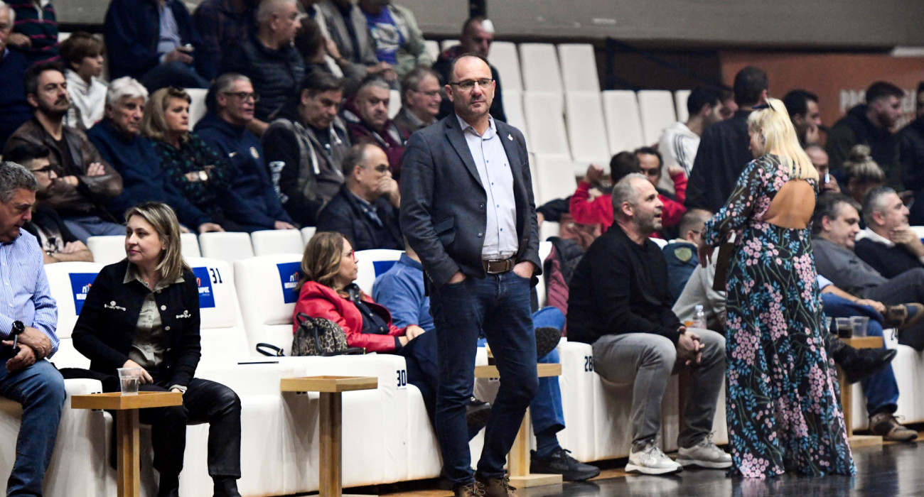 Ο Πρόεδρος της ΚΑΕ Προμηθέας, Χρήστος Μήλας / Πηγή: Eurokinissi