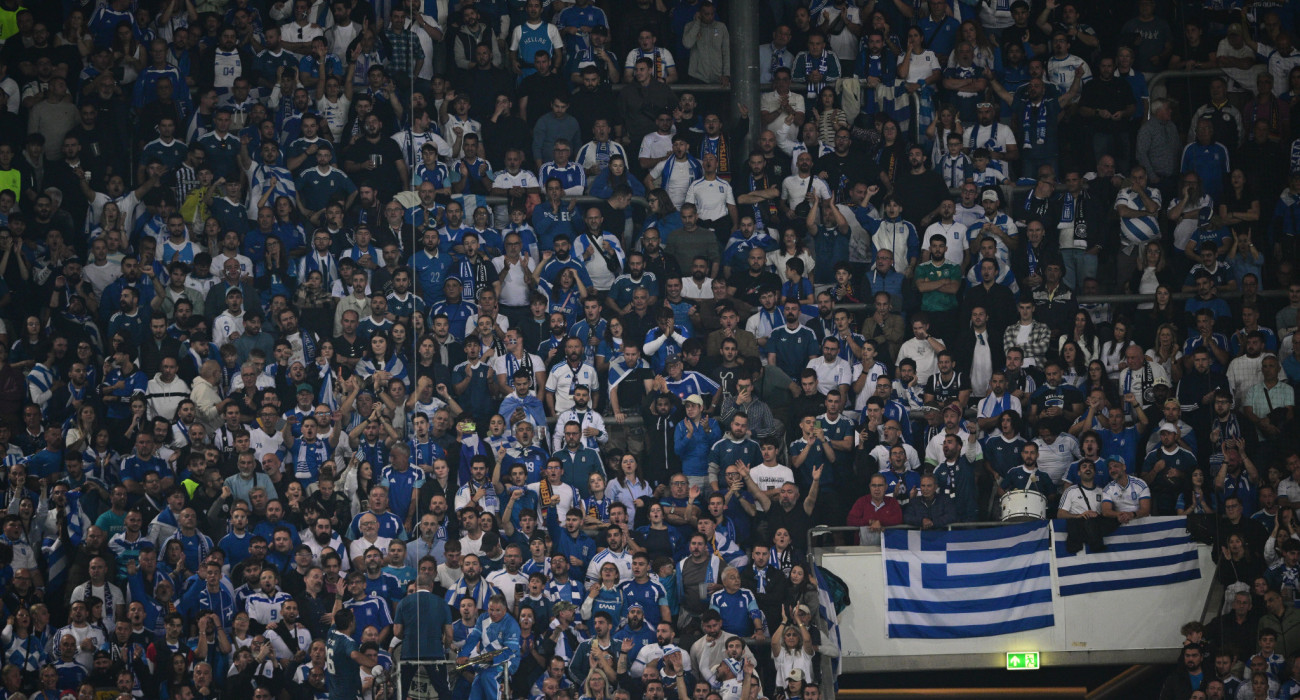 Ο κόσμος της Εθνικής / Πηγή: Eurokinissi