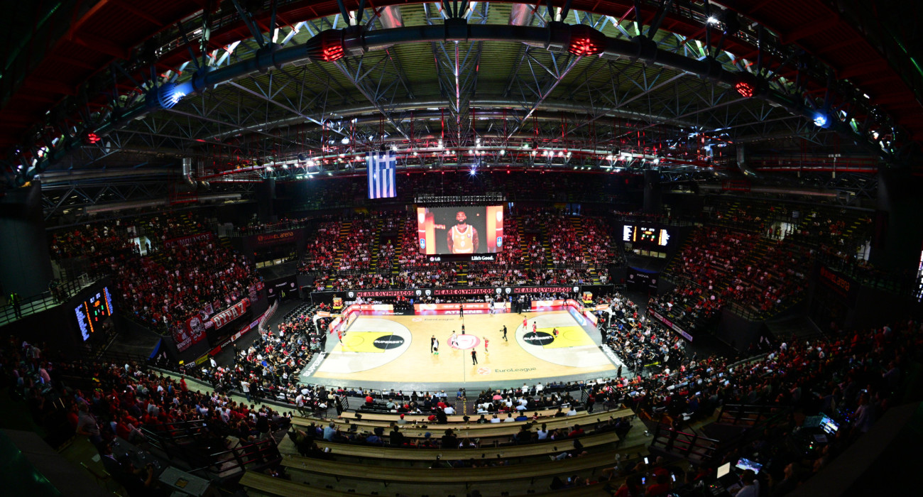 H... ερυθρόλευκη Sunel Arena, Πηγή: Eurokinissi