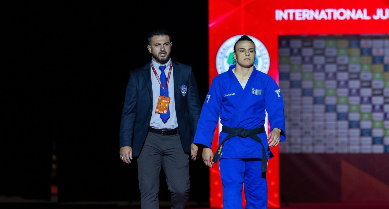 Η Ελισάβετ Τελτσίδου στο Grand Slam της Βουδαπέστης / Πηγή: IJF