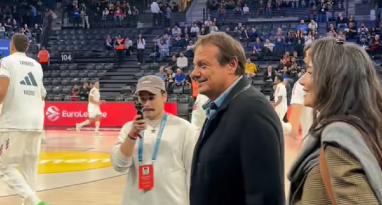 Ο Αταμάν ξανά στην EuroLeague: Παρακολουθεί Εφές - Ρεάλ Μαδρίτης