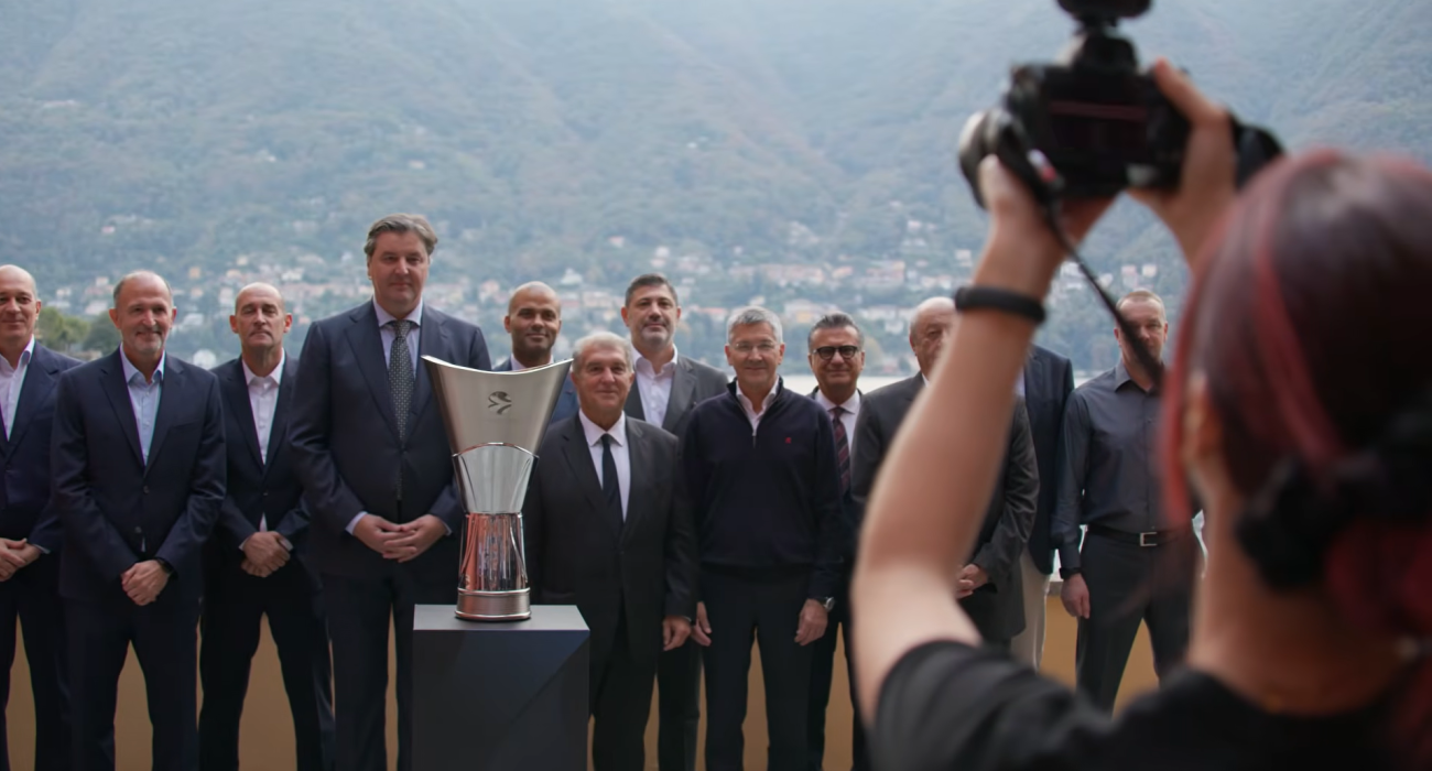 Στιγμιότυπο από τη συνάντηση της EuroLeague στο Κόμο