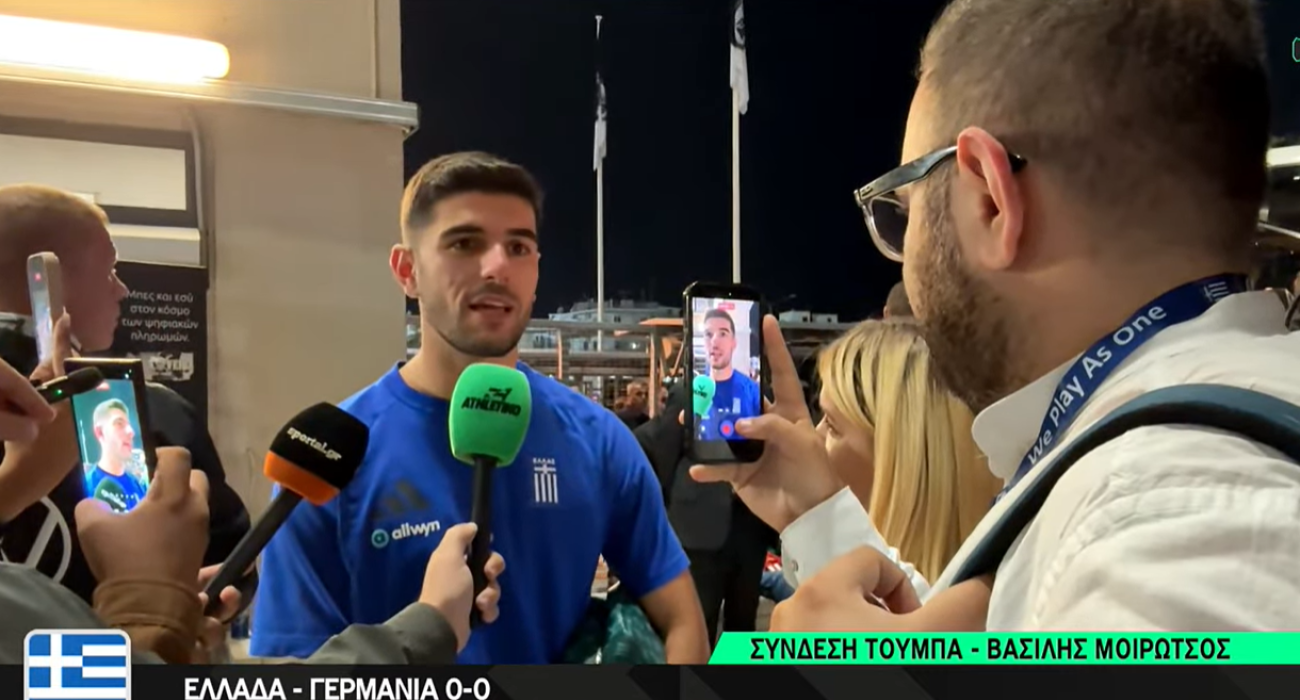 Ο Κωνσταντίνος Κουλιεράκης / Screenshot