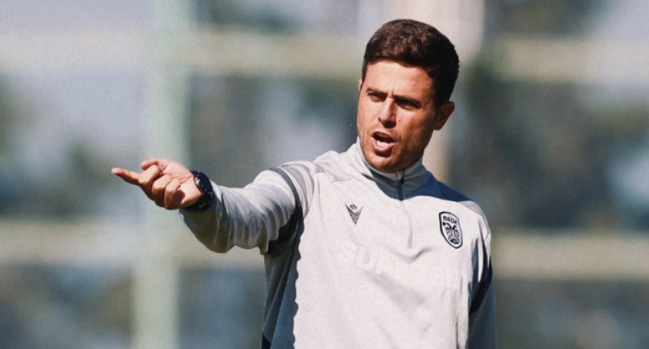 Ο Αλέσιο Λίσι στην προπόνηση του  ΠΑΟΚ / Πηγή: PAOK FC