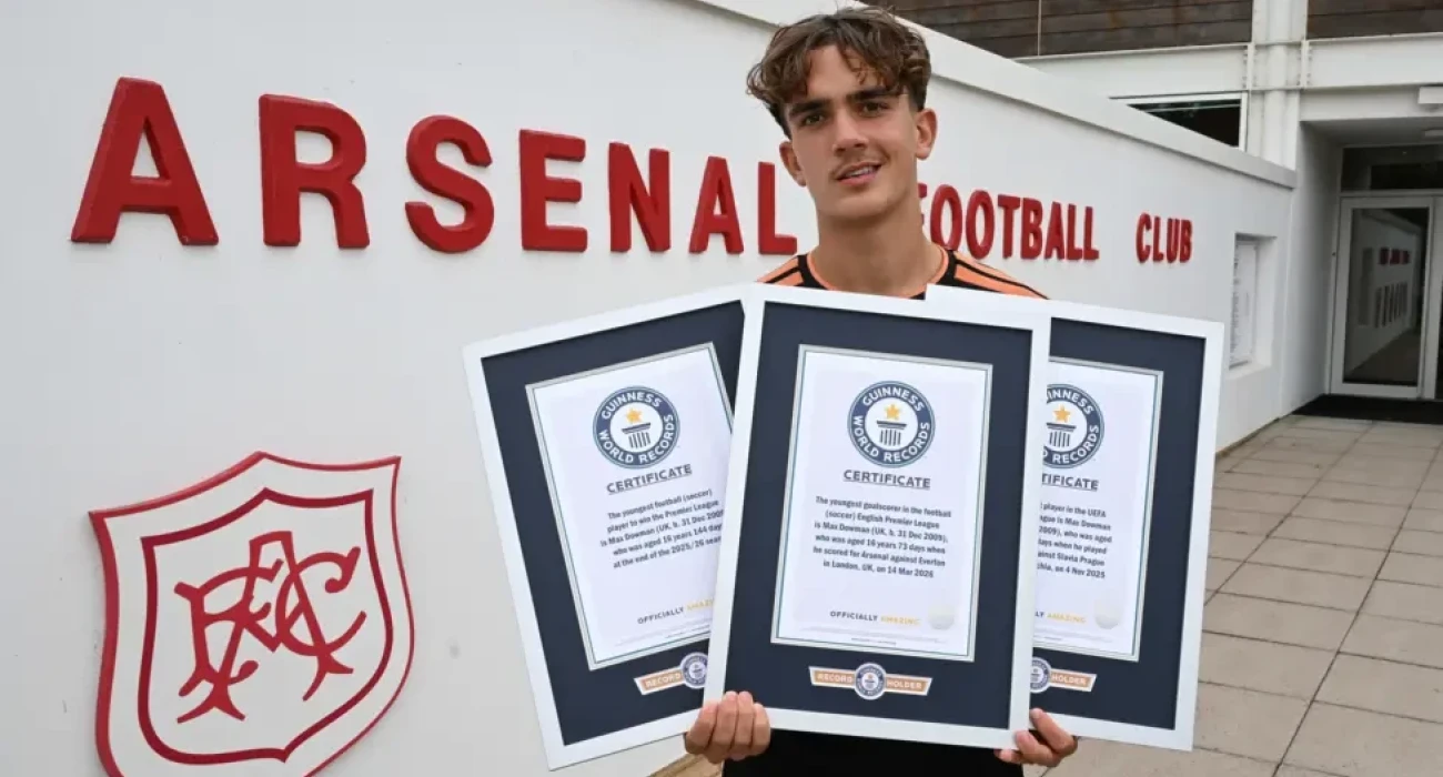 Ο Μαξ Ντάουμαν / Πηγή: David Price / Guinness World Records 2027